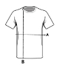 Imagine Tricou mânecă scurtă damă Concept Basic mărimea XXL